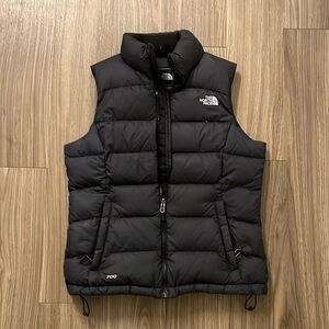 Black Northface Puffer Vest